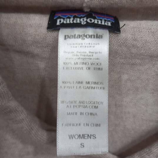 Women’s Patagonia Collared Long-Sleeve Sweater Sz S image number 3