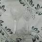 4 Vintage Stuart Claret Monterrey Crystal Wine Glasses Set image number 5