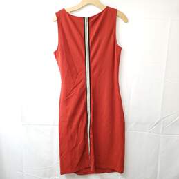 Kenneth Cole | Red Back-Zipper Dress | Women's Size 10 alternative image