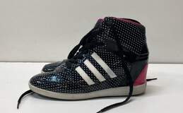 Adidas Neo Weneo High Top Wedge Sneakers Black 9