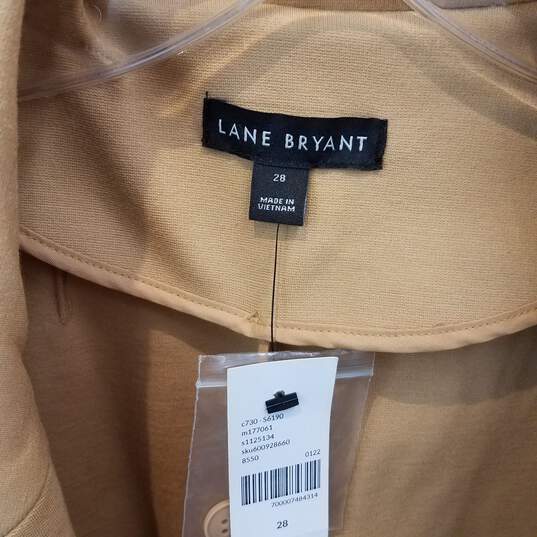 Lane Bryant Long Sleeve Button Blazer Jacket Women's Size 28 NWT image number 2