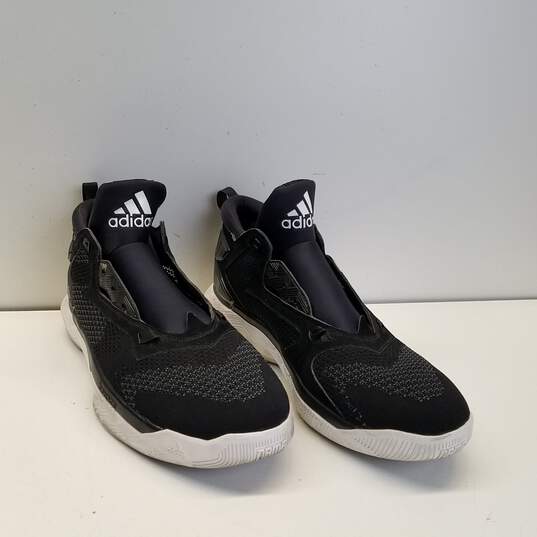 adidas B38889 SM D Lilliar 2.0 PK Black Knit Sneakers Men's Size 17 image number 1