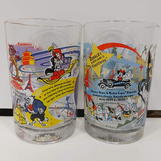 McDonalds Walt Disney Glasses Plus A Vintage Donald Duck Mug #9844