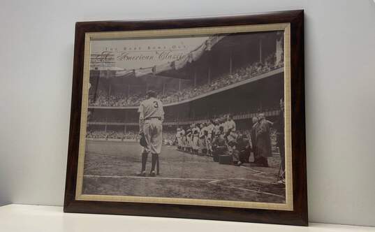 Framed Poster - The Babe Bows Out, Ruth's Last Game as a Yankee image number 1