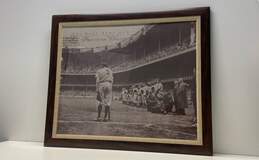 Framed Poster - The Babe Bows Out, Ruth's Last Game as a Yankee