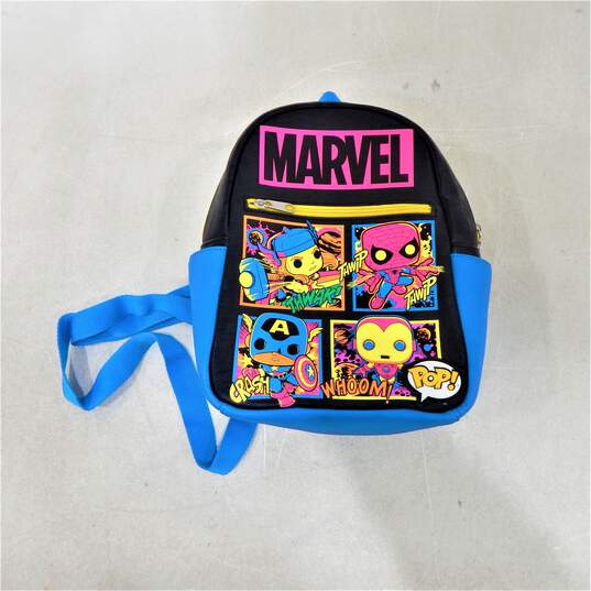 Funko Pop Marvel Black Light Mini Backpack image number 1