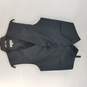 Vesuvio Napoli Mens Black Vest Jacket Size Large image number 2
