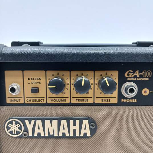 Black YAMAHA Guitar Amplifier image number 5