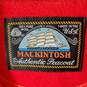 Mackintosh Women Red Pea Coat Sz 8 image number 3