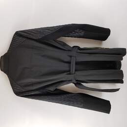 Michael Kors Women Black Jacket With Belt Size Medium alternative image
