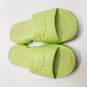 Fila Women's Green Rubber Slide Sandals Size 6 image number 5
