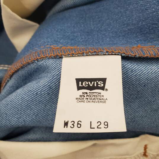 Levi's Men Light Blue Jeans Sz36x29 NWST image number 4