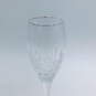 Set of 3 Miller Rogaska Memoir Platinum Rim Wine Goblet Glasses image number 2