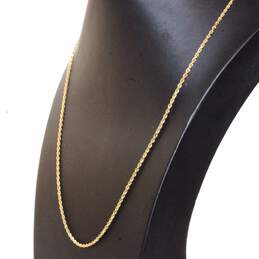 10K Yellow Gold 23.50 Inch Necklace alternative image