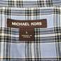 Michael Kors Plaid Long Sleeve Shirt Size L image number 3