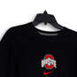 Mens Black Dri-Fit Ohio State Crew Neck Long Sleeve Pullover T-Shirt Size M image number 3