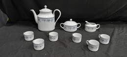 9pc Vintage Laklain Angel Porcelain Tea Set