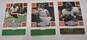 VTG 1986 McDonald's Chicago Bears Unscratched Black Green Orange Tab Super Bowl Cards Payton x2 image number 4