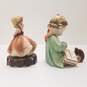 2 Vintage Ceramic Figurines / Porcelain Figure / Night Lamp image number 5