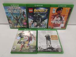 5pc. Set of Xbox One Video Games