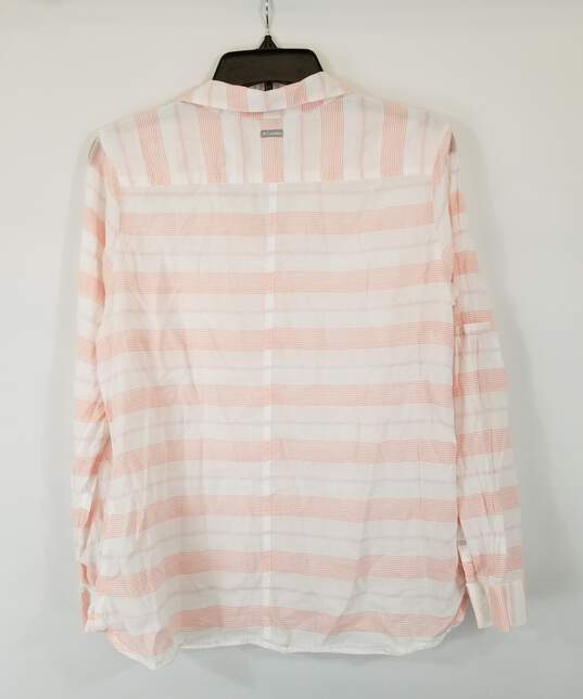 Columbia Stripe Button Up Women L image number 2