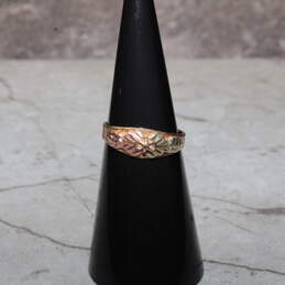 J. Co. Signed 10K Black Hills Gold Ring Size 5.25 - 1.87g alternative image
