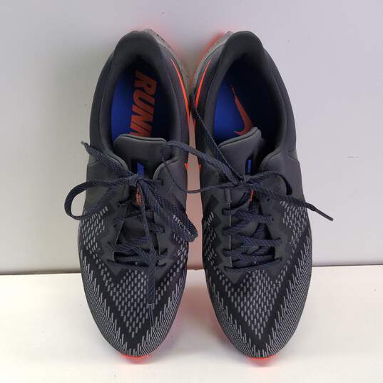 Nike Zoom Winflo 6 Black, Grey, Orange Sneakers CU4834-001 Size 14 image number 6