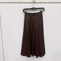Banana Republic Maxi Style Brown Skirt Size 6 - NWT alternative image