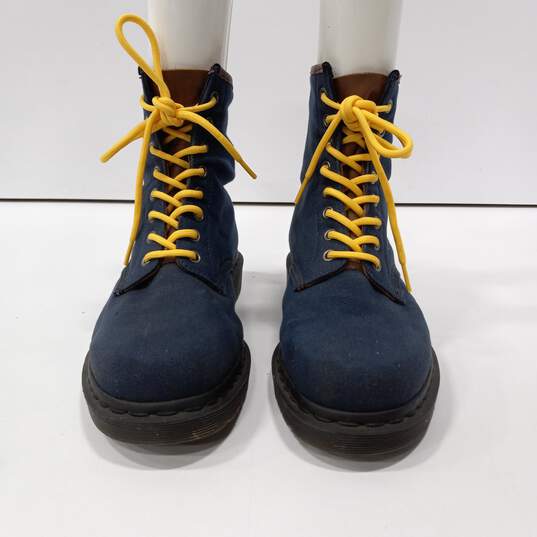 Doc Martens Men's Canvas Boots Size 10 image number 4