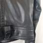 Express Women's Black Leather Jacket SZ M NWT image number 5