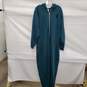 NWT XL Savage X Fenty Forever Showgirl Hooded Onesie Hunter Green image number 1