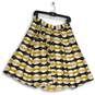 Kate Spade Womens Multicolor Geometric Knee Length Side Zip Pleated Skirt Size 8 image number 1