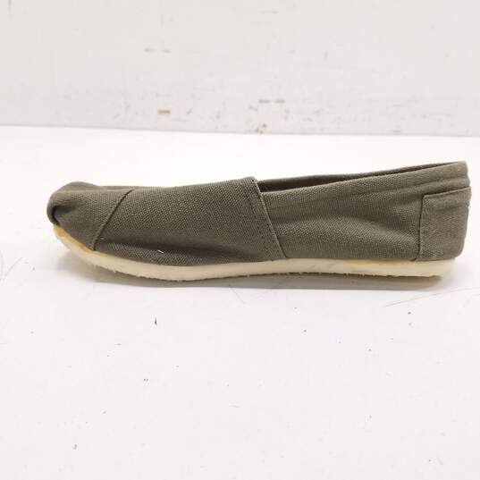 Toms Classic Slip On Shoes Green 7.5 image number 2