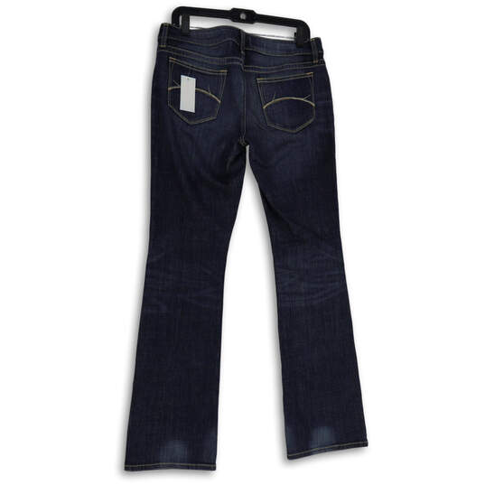 NWT Womens Blue Denim Medium Wash 5-Pocket Design Bootcut Jeans Size 10/30 image number 2
