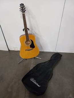 Silvertone Acoustic Guitar In Gig Bag