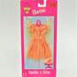 1997 Barbie Sparkle 'n Shine Peach Tutu Dress & Shoes Complete Outfit #68657 image number 1