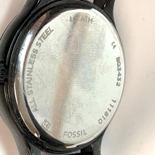 Designer Fossil BQ3432 Stainless Steel Round Dial Analog Wristwatch image number 5