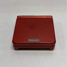 Nintendo Gameboy Advance SP- Flame Red