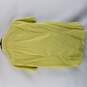 Kenneth Cole Men Button Up Short Sleeve S Chartreuse image number 2