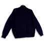 NWT Womens Blue Mock Neck Long Sleeve Pullover Sweater Size Small image number 2