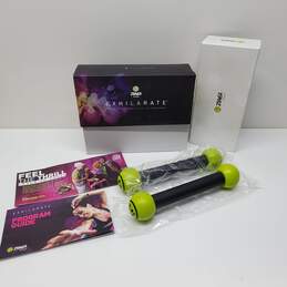 ZUMBA Fitness *Untested P/R* Exhilarate Body Shape System *No DVD W/Toning Sticks & Guide