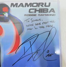 Robbie Daymond Signed Poster Sailor Moon Tuxedo Mask alternative image