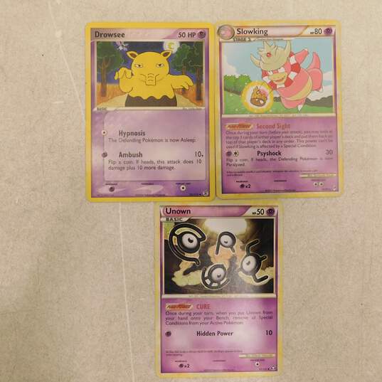 Pokemon TCG Mid Era Collection Lot of 6 Psychic Type Cards 2004-2011 image number 2