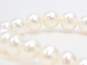 14K Yellow Gold Clasp Pearl Bracelet 12.0g image number 2