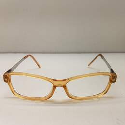 Max Mara Peach Rectangle Eyeglasses Rx