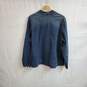 Caslon Blue Denim Cotton Full Zip Jacket WM Size 1X NWT image number 2