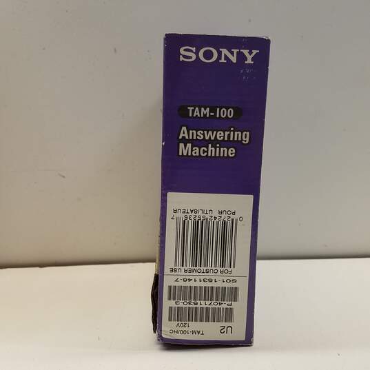 Sony Telephone Answering Machine TAM-100 image number 7