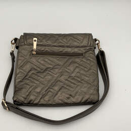 Womens Bronze Adjustable Strap Inner Zipper Pocket Crossbody Bag Purse alternative image