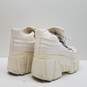 Bershka Sneakers Leather Platforms White 7.5 image number 4