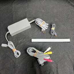 Wii Console with Two Controllers & Setup Cables alternative image